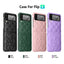High Quality Leather Full Protective Case For SAM Flip 4 Waterproof Colorful Cover For Samsung Flip 4 Shockproof Case