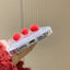 Transparent clear fur ball rabbit phone shell Anti-knock Shockproof Phone Case for iphone 14