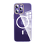 Transparent Wireless Charging Phone Case Clear Magnetic Phone Case for iPhone 14  Mobile Phone Case Back Cover