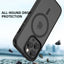 ATB Magic Shadow Series Semi-Transparent Scrub Skin Feel Phone Case (magnetic version)
