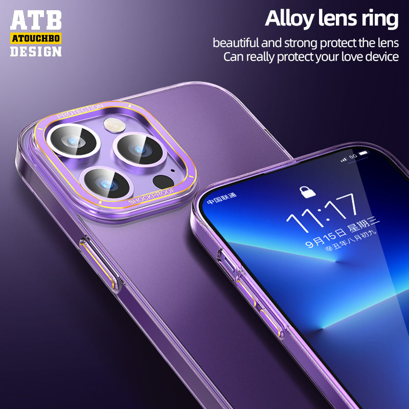 Wholesale  PC Phone Case mobile phone accessories ATB  AG Transparent Crystal Phone Case