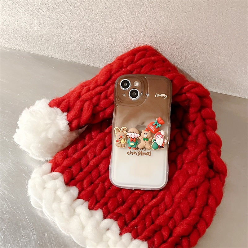 Christmas customize OEM/ODM tpu mobile phone case Christmas phone case for iPhone 14 13 12 11