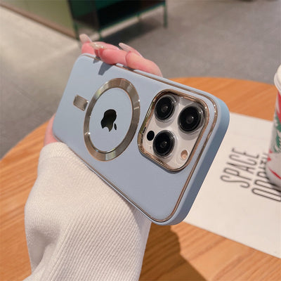Accessories Soft Electroplating TPU skin Magnetic Protective Phone Case for iPhone 11