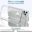 New Arrival Magnetic Transparent Clear Shockproof Phone Case for iPhone 12 pro max Wireless Charging