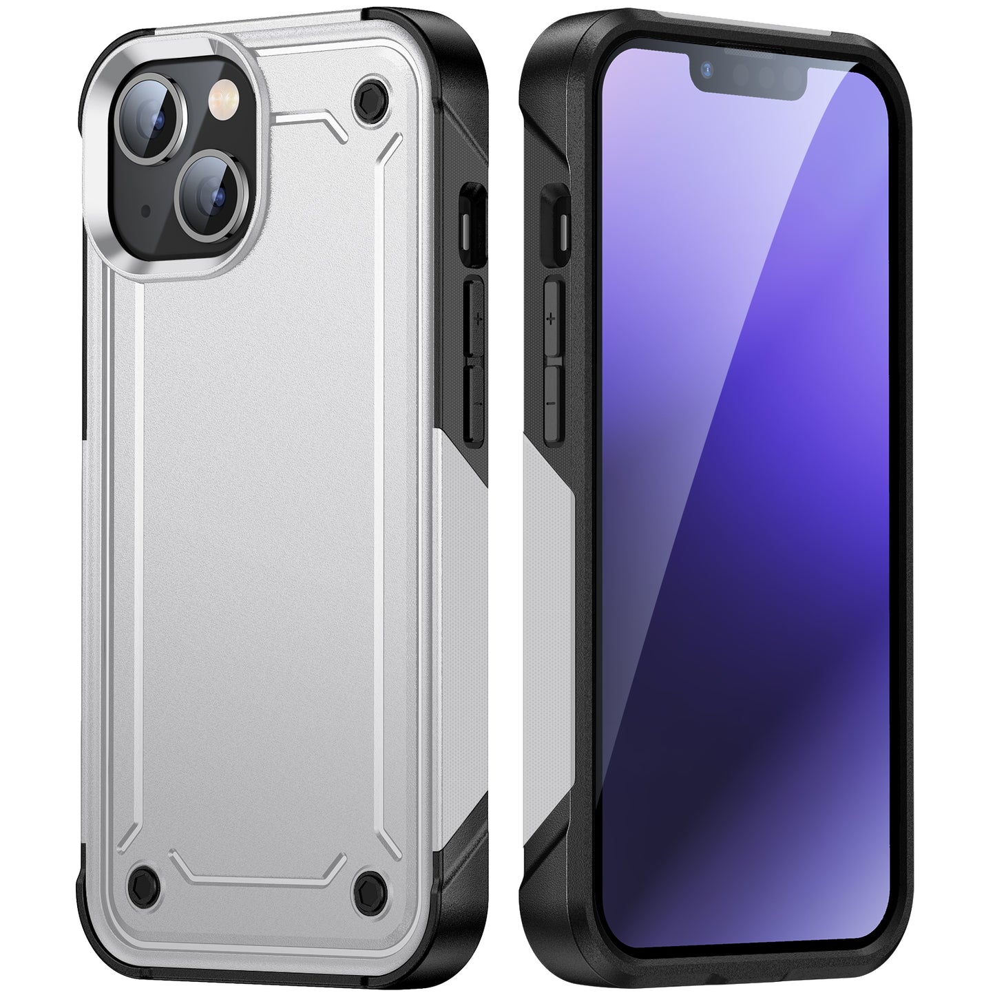 new shockproof armor hybrid soft tpu hard pc 2 in 1 mobile phone case for iphone 11 pro max