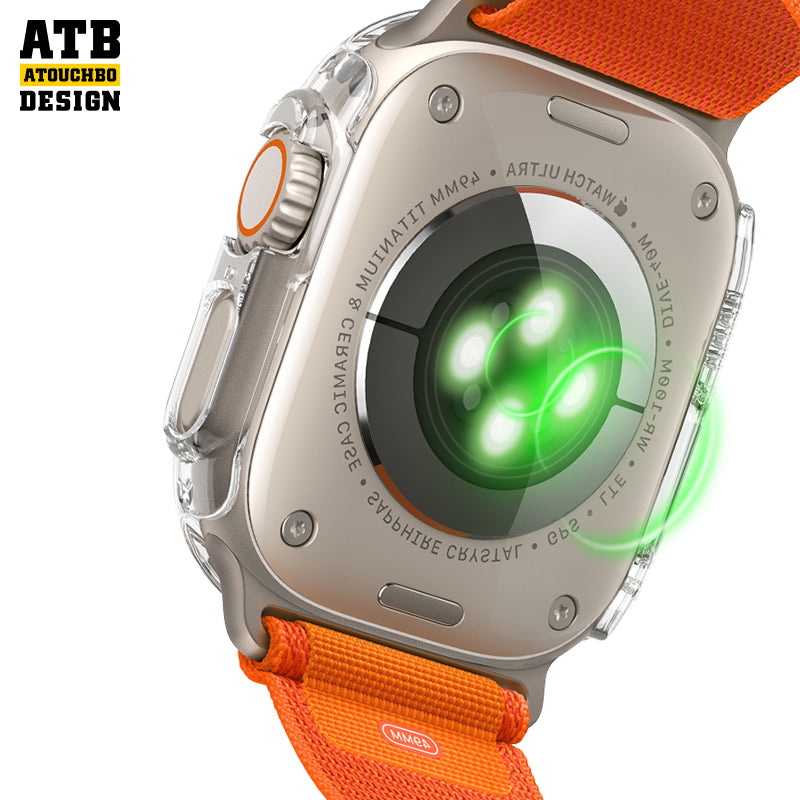 Atb New design Watch Series Anti-oil anti-fingerprint full screen coverage TPU watch case smart phone cover