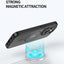 Fashion wireless charging tpc pc clear magnetic phone case for iPhone 12 Magnetic Wireless