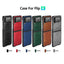 New screen mobile phone case flip pc phone case for Samsung Flip 4 leather phone cover