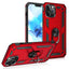 magnetic mount with hidden finger ring holder shockproof mobile cover for iphone 11 phone case