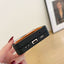 Folding Case For Samsung Galaxy Z Flip Anti-shock Contrast Color Stamp Labels TPU Phone Cover Case