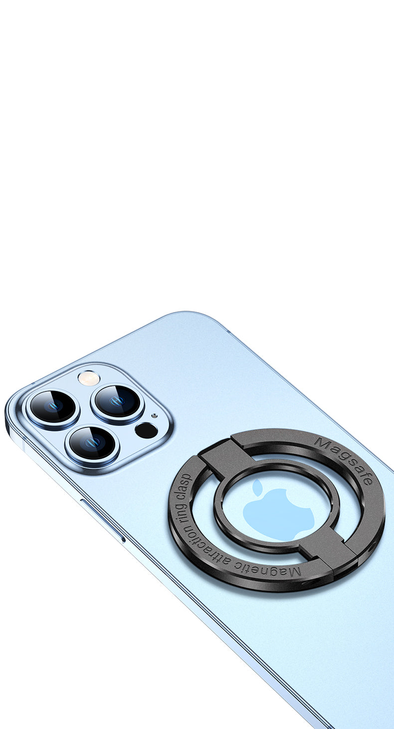 Phone Ring Holder Finger Kickstand 360 Rotation Foldable Metal Phone Gripper, Ring for Phone Case