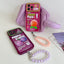 Free Samples High Quality 2 In 1 Peach Grape Mobile Phone Case For Iphone 14 Plus 13 12 Pro 11 With Rope