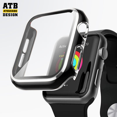 Atb Watch Series Factory Hot Sale Tempered Glass Screen Protector Hard Pc Smart Watch Cover Case For Apple Watch Ultra 49mm