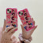 2023 Pink cartoon cute phone cover shockproof phone case for iphone 12