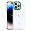 Metal lens frame protection high permeability magnetic phone case Tpu Cover For Iphone 11 12 13 14 15 Pro Max