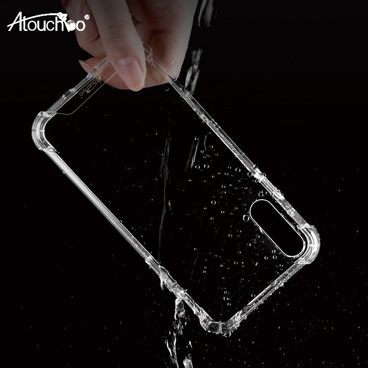 Atouchbo Anti Burst ShockProof Transparent Case for Xiaomi Redmi Note 8 7 Pro K20 K30 Clear Back Cover Mi 9 8 Note 10 CC9 Pro Case