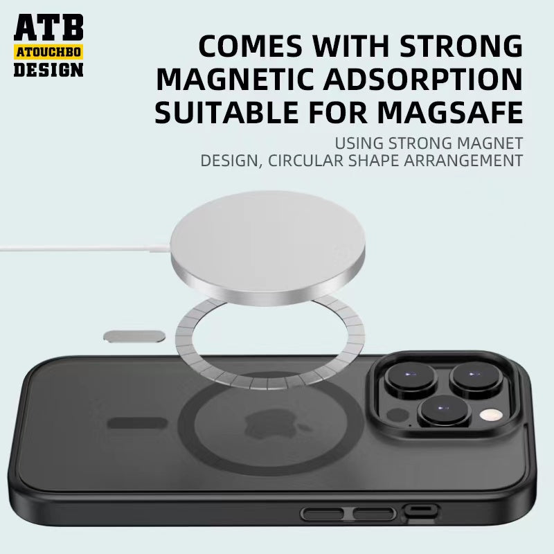 hot selling magsafe phone case for iphone 14 pro max skin feeling touching cell phone covers for Ip 13 pro max