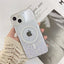 INS fashion Shiny Magnetic Wireless Charging Phone Case Transparent Soft phone case for iphone 14