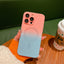 For Samsung Galaxy S23 Ultra Liquid Gradient Magnetic Phone Case With Lens Film S23 Plus Dual Color Phone Cover