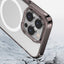 Wholesale Transparent Wireless Charging Case TPC PC Clear Magnetic Phone Case for iPhone 12 Mobile Phone Case