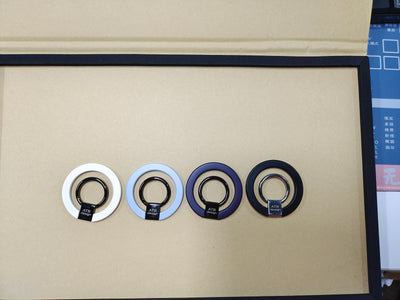 High Quality Portable Slim Flexible 360 Degree Rotating Foldable Magnetic Finger Ring Phone Holder