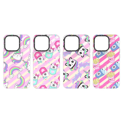 Cute Carton Cellphone Case For Iphone 14 13 Pro 12 11 Sublimation Phone Cover Fundas Para Celular