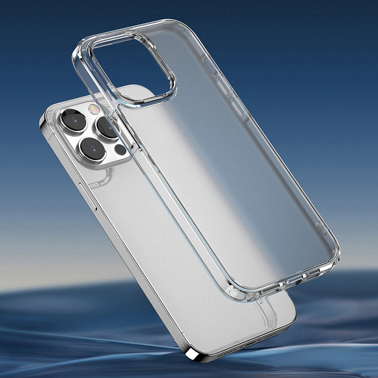 anti-slip anti-fingerprint cell phone case transparent phone back cover for iphone 11 pro max