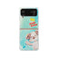 ins cute all-around protection phone case for samsung ZFLIP 3 ZFLIP 4 anti-fall tpu pc phone cover