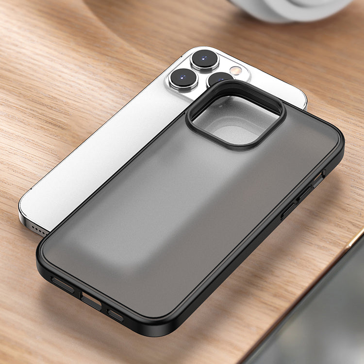 PC frosted translucent creative anti-fall protective mobile phone case for iphone 11 pro max