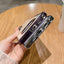 Luxury Plating Clear Logo Hole Shockproof Phone Case for iPhone 11 12 13 14 Pro Max XR X XS 8 Plus Lens Protective Cover