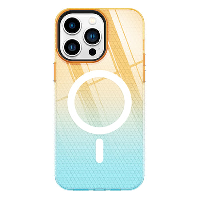 New Design Protective TPU Orange And Blue Mobile Phone Case For Iphone 13 Promax Cover Case