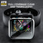 Atb Watch Series Electroplated PC four-corner all-inclusive multi color drop-proof and shock-proof protective watch case