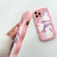 New Design Plush Rabbit Girls Protective Mobile Cell Phone Back Cover Case For iphone 11 12 13 14 Pro Max