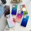 Hot Premium Ultra Slim Gradient Color Cover For iphone 11 promax Square Straight Edge Case For iphone 14 Soft Case