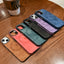 New Arrival Full Protection Leather Case For iphone 11 iphone 12 pro Drop-proof Cover For iphone 14 pro max PC Case