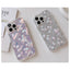 Floral Style Phone Case Rhombus Colorful Flower For Iphone Ipx Xsmax Xr 7 X Xp Xs 11 12 13 14 Plus Pro Max
