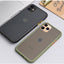 Matte Translucent Phone Case for iPhone X XR 11 Pro XS MAX 7 8 6S 6 Plus Hybrid TPU PC Shockproof Cover Full Protection Case