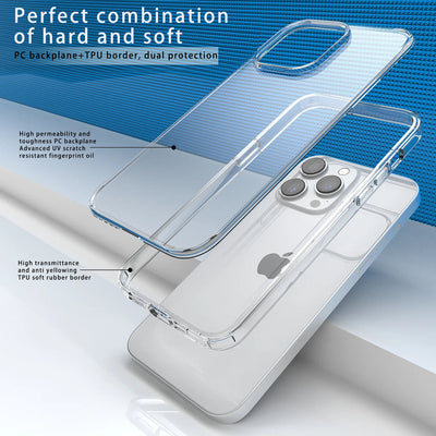 High Quality Shockproof Full Cover Case For iphone 11 iphone 11 pro max Clear Cover For iphone 12 Transparent Tpu Case