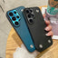 Hardware Tpu + Leather Phone Case For Samsung S22 / S22plus / S22ultra / S23 / S23 Plus / S23 Ultra