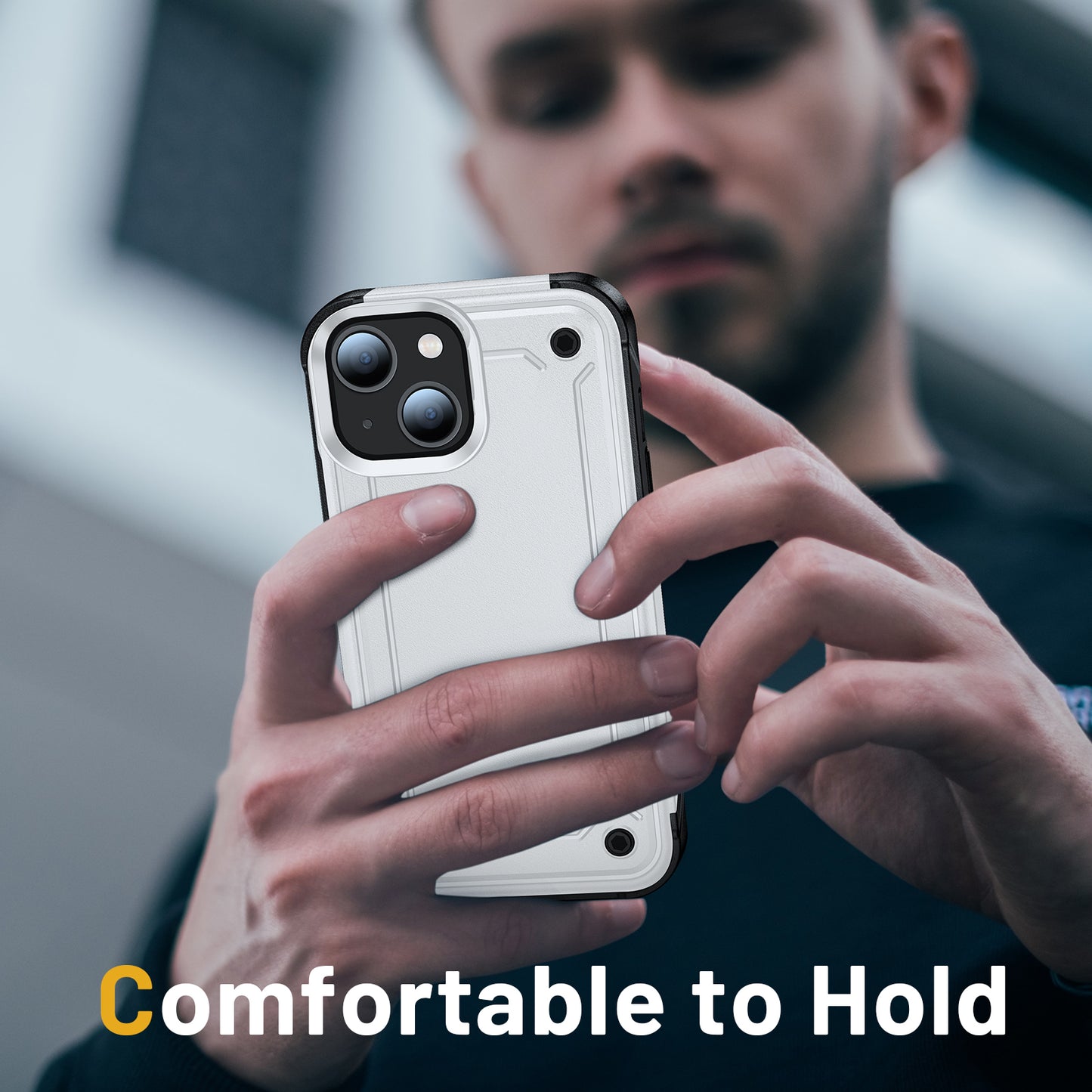 Good price white case Drop-resistant Shockproof phone case cover for iphone 14 pro max