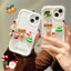 Christmas sticker case customize logo OEM/ODM mobile phone case Christmas phone case for iPhone 14 13 12 11