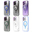 360 Full Protect Cover Wireless Charging Phone Case TPU PC Clear Magnetic Case for iphone 12