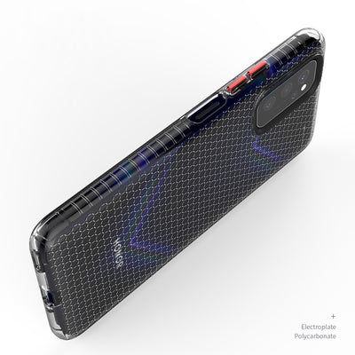 Atouchbo TPU Honeycomb Phone Case Back Cover for Honor V30