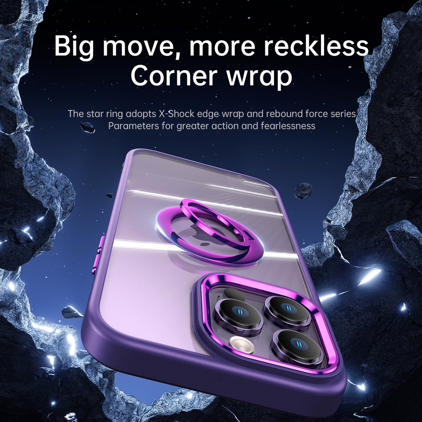 Electroplating 2 in 1 PC+TPU Bracket Stand Smartphone Shell For iPhone 11 12 13 14 Dual-purpose Mobile Phone Case Back Cover