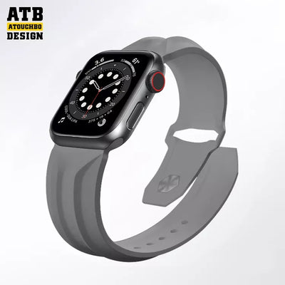 Kingkong Series Silicone Rubber Watchband Smart Apple Watch Strap for Iwatch Fashion Jewelry Watch Band Fashion & Sport Optional