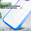 Luxury Transparent Silicone phone Case For iPhone  ATB Transparent Crystal Phone Case