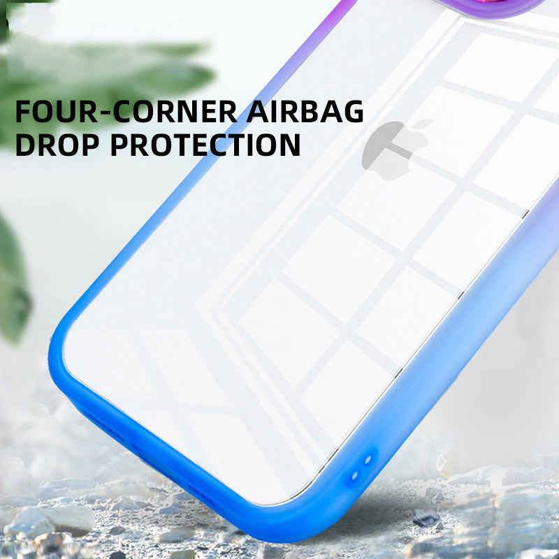 Luxury Transparent Silicone phone Case For iPhone  ATB Transparent Crystal Phone Case