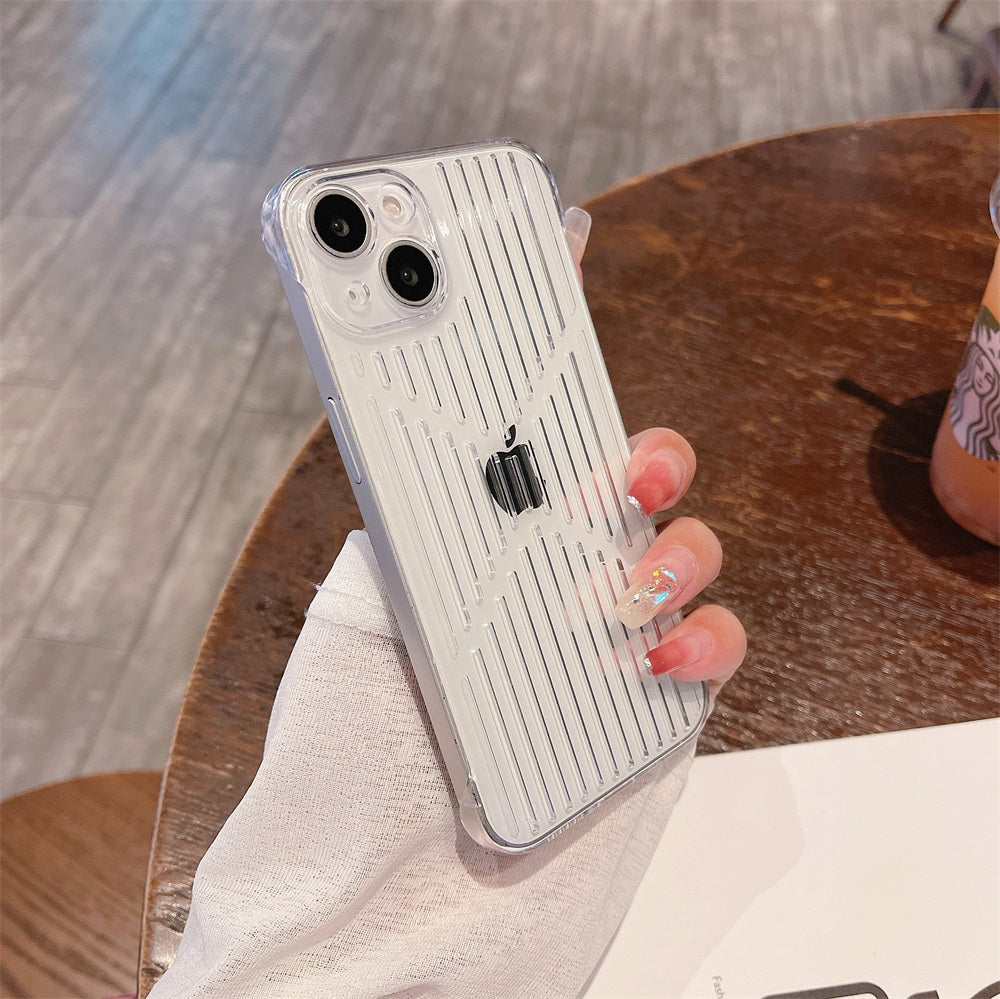 Laudtec Luxury Plating Shockproof Electroplated hollowed-out cell Phone Case for iPhone 11