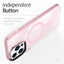 transparent mobile cover clear magnet phone case for iphone 11 pro max magnetic charging phone case