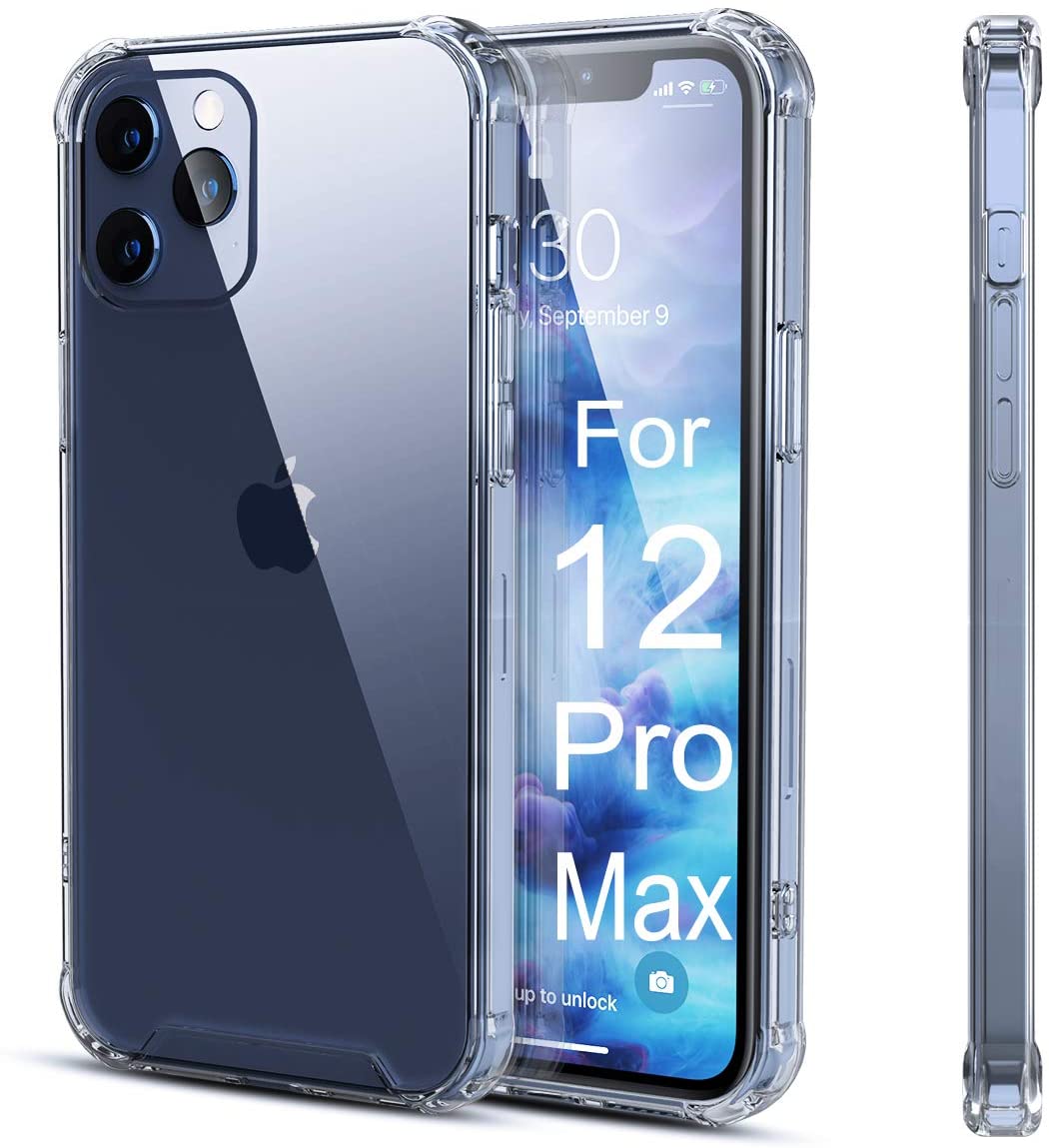 Crystal Clear Phone Case for iPhone XR Xs Max 11 Pro 12 Mini Case Back Cover Transparent Case for iPhone 12 Pro Max